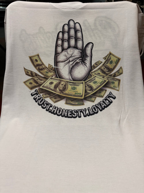 Palm Designs “Trust • Honesty • Loyalty” T-Shirt – XXL